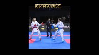 Amazing Female kumite karate _ WKF #shorts #karate #female #martialarts #karategirl #ziyagha #wkf