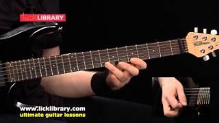 Pentatonic Scale Guitar Lesson With Andy James | Sample Licklibrary Online Lesson