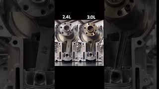 2.4L de stroker vs standard stroke 3.0L BMW N5/S5X engine   #bmw #cars #racing #engine #motorsport
