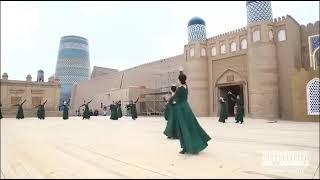 International Dance Festival "Lyazgi" in Khiva, Khorezm region, Uzbekistan.