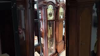 Vintage Sligh Stamford Grandfather Clock (0818-2-AN)