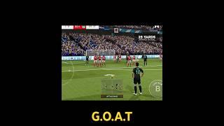 || DLS 24 || Messi Scores a Magnificent Goal From a Free Kick || #dls24 #dreamleguesoccer #viral