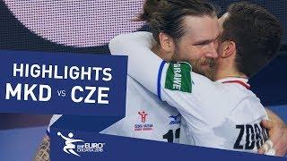 Highlights | FYR Macedonia vs Czech Republic | Men's EHF EURO 2018