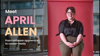 April Allen: From Software Apprentice to Job-Ready | Bow Valley College x Pixel Tree Studios