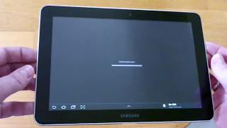 Samsung galaxy | tab 2 10.1" factory reset GT-P7500,GT-P7510 how to