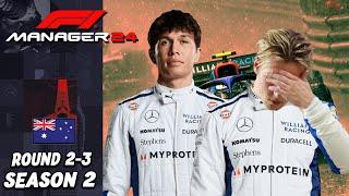 Tough start for the new boy at the Australian GP | Season 2 | F1 Manager 24