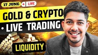 LIVE Trading 17 june sensex nifty gold