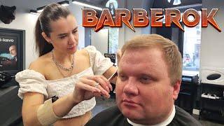 Did you Miss Our Romantic Valentina?  Classical Haircut 69% Scissors! ASMR Lady Barber