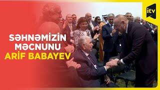 Prezident İlham Əliyevin  Arif Babayevlə görüşündə duyğulu anlar