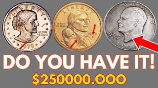 Millionaire-Worthy Sacagawea, Anthony & Eisenhower Dollar Coins – Top Valuable Rare Coins!