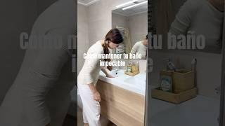 Cómo mantener tu baño impecable #tipshogar #tipslimpieza #hogarlimpio #baño #limpiezahogar #limpieza