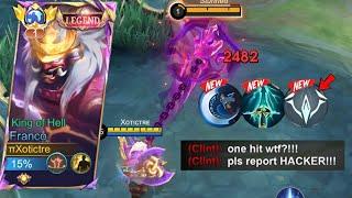 GLOBAL FRANCO FIGHTER BUILD IS BROKEN  2025 ( damage hack ) FRANCO EXP LANE DAMAGE BUILD ~ MLBB