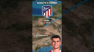 ALVARO MORATA'S CAREER  󠁧󠁢󠁥󠁮󠁧󠁿  #madridistamania #football #realmadrid