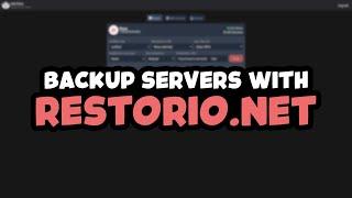 RESTORE YOUR DISCORD SERVER AND MEMBERS WITH EASE | restorio.net