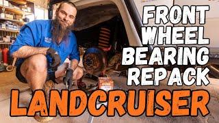 70 Series Landcruiser - How to Repack Front Wheel Bearings