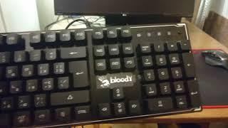 Bloody B3370R RGB USB Black