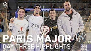 Greenweez Paris Major Premier Padel: Highlights day 3 (men)