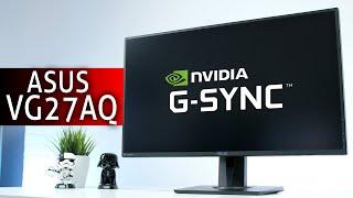 Der BESTE GAMING MONITOR 2020 | ASUS VG27AQ 165Hz G Sync ELMB Test Review