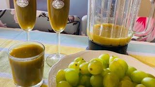 Come fare Succo d'uva fatto in casa( Homemade grape juice)