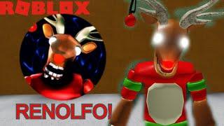 HOW TO GET "RENOLFO" BADGE + RENOLFO REINDEER MORPH/SKIN IN FNAF NEW SKIN ROLEPLAY! - Roblox