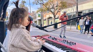 Kid 4-year-old sings "Jesus Loves Me" while playing himself on the piano