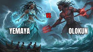 The Untold Story of Yemaya’s Battle with Olokun and the Birth of the Oceans