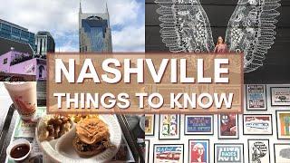 Things to Know Before Visiting Nashville - 10 Things to Know About Nashville!