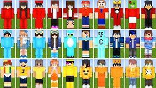 Red vs Blue vs Yellow! Omz and Roxy vs Cash and Nico vs Milo and Chip vs Jeffy Johnny Minecraft