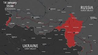 Ukraine Invasion of Russia: Kursk Attack – Every Day [Aug 6 - Jan 14 2025]