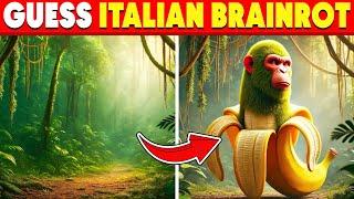 Guess the ITALIAN and INDONESIAN Brainrot by SCENES | Shimpanzini Banana, Tung Tung Tung Sahur,...