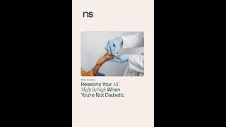 5 Reasons Why Your A1C May High If You Are Not Diabetic #shorts