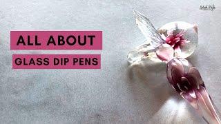 Glass Dip Pen - All About Glass Dip Pens - What are they? How are they used? What inks can you use?