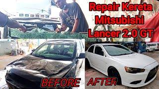 Repair Mitsubishi Lancer 2.0 gt Pearl White