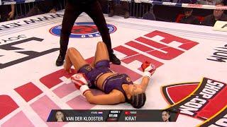 The One Punch Knockout At Enfusion 142! Kyara VD Klooster vs Firade Kirat