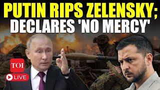 Putin ENGLISH Speech: 'NO MERCY' | Stunning Putin Threat TO Zelensky, Ukrainian Army