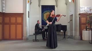 Bruch Concerto No.1, Sophie Branson and Pavel Pozdyshev