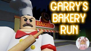 GARRY'S BAKERY RUN! (OBBY) Roblox Gameplay Walkthrough No Death Scary Obby [4K]