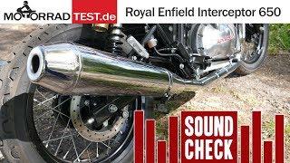 Sound | So klingt die Royal Enfield Interceptor 650 mit dem Serien-Schalldämpfer