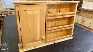 Making a small cabinet from remaining and used wood