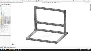 Mini CNC Part 1: Structural Frame | Solidworks