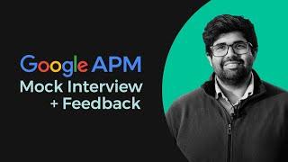 Google Associate Product Manager (APM) Mock Interview: How would you improve the Google Calendar?