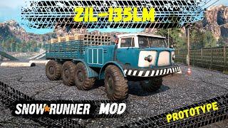 SnowRunner mod - Prototype Zil-135LM | Сноураннер мод - Зил-135ЛМ прототип