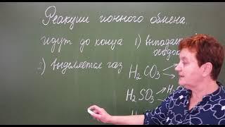 9 класс. Реакции ионного обмена. Ионные уравнения.