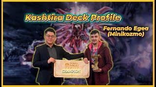 KASHTIRA Deck Profile WINNER Grand Duelist Series Yu-Gi-Oh! - Fernando Egea (Minikozmo)