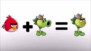 Angry birds + plants vs zombies- Bowser12345