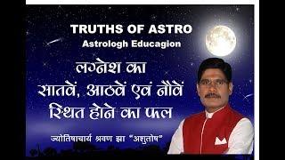 Falit Jyotish Path No 159, How to learn ascendant lord is different house in astrology