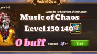 Hero Wars Music of Chaos Level  130 140 NO BUFF