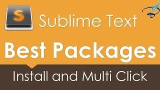 Sublime Text 3- Best Packages #1 | Install and Basic settings