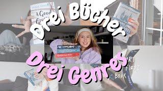 Ich starte 3 Neue Buchreihen mit euch! ⭐️ | 3 Genres & ein 5 Sterne Buch [Spoilerfree Reading Vlog]