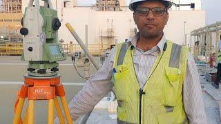 How To Do Leveling with Total Station Leica TS06  with 1 BM.